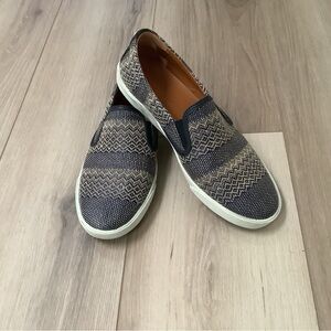 Jimmy Choo Blue Woven Slip-ons - 40 - EUC!